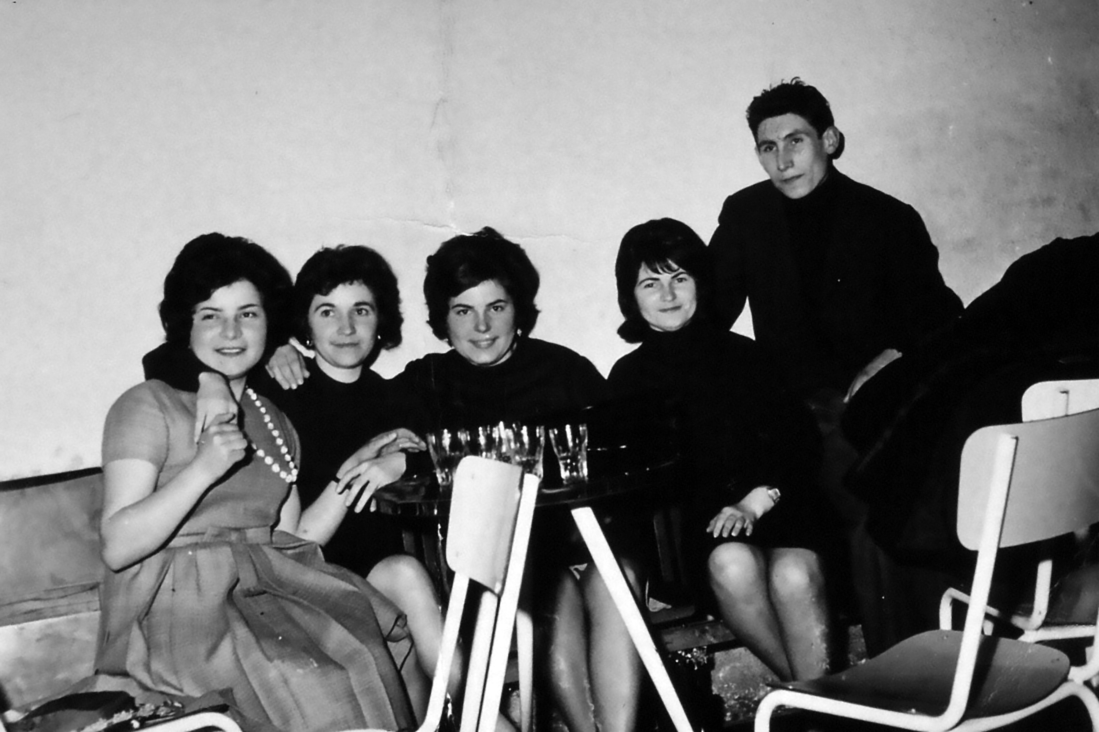 Festa dei coscritti al Topo Nero. 1963